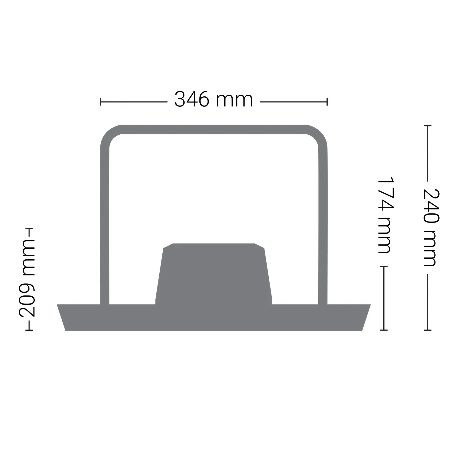 tempLED RayBeam Pro HT V2 240 - 90 4000K