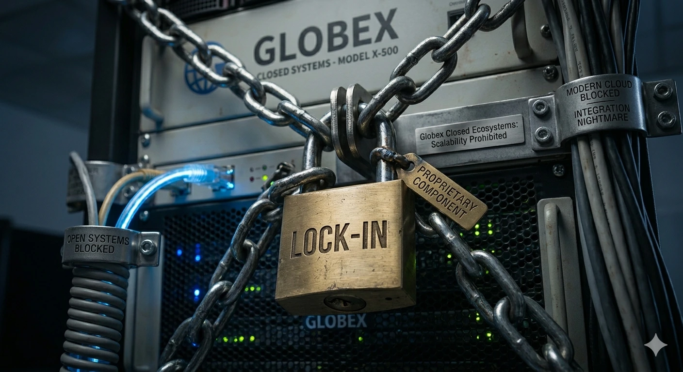 Manufacturer lock-in effect